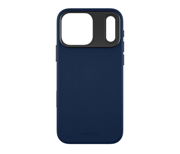 YAXO Leather Gear Slim Case MagSafe iPhone 17 Pro Dusky Blue - 1455905 - zdjęcie